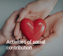 Activities of social contribution